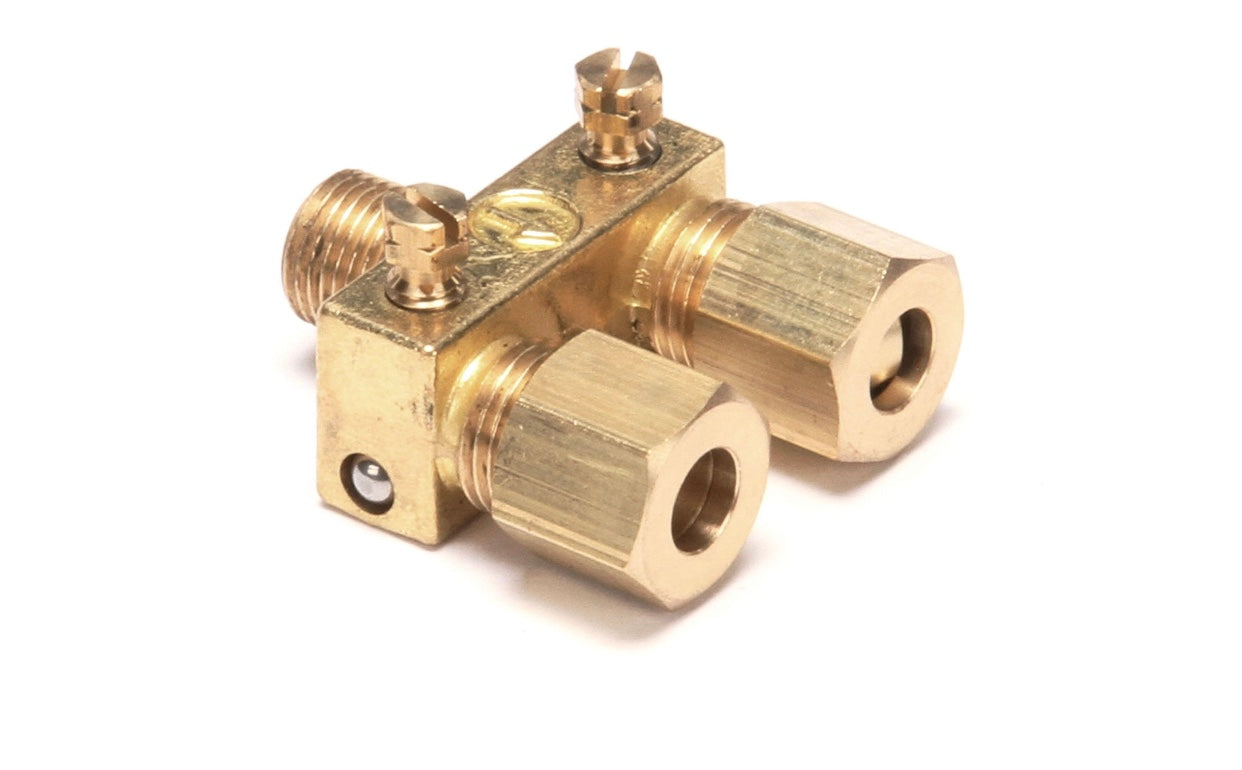 American Range A29301 Dual Gas Pilot Valve (1/8" x 3/16" Compression)
