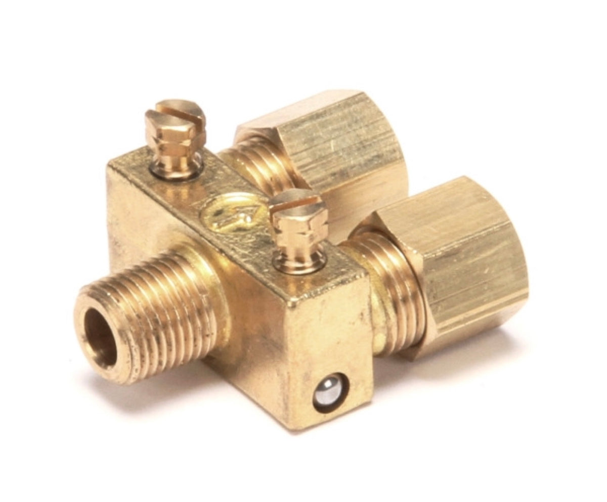Bakers Pride 2V-R3020A Dual Pilot Valve (1/8-27 x 3/16)