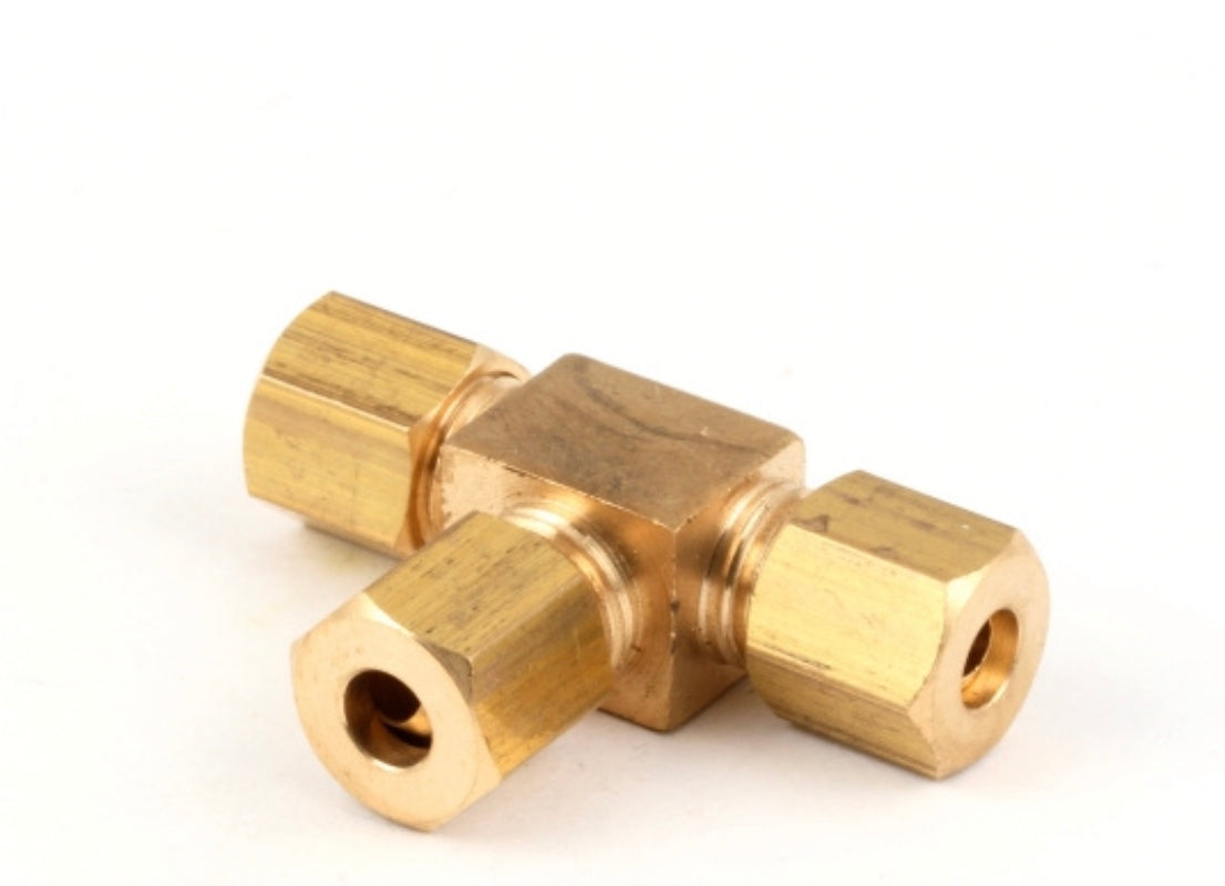 Imperial Range 3097 Brass Compression Tee (3/16", IR-2000 & IHR)
