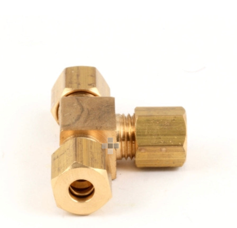Imperial Range 3097 Brass Compression Tee (3/16", IR-2000 & IHR)
