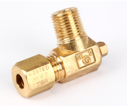 Imperial Range 1604 Pilot Adjusting Valve (90 Deg, 3/16" CC x 1/8" NPT)